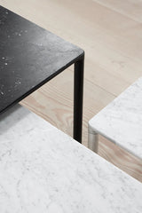 Piloti Bord, hvid carrara fra Fredericia Furniture - 2 - Jacobsen Plus