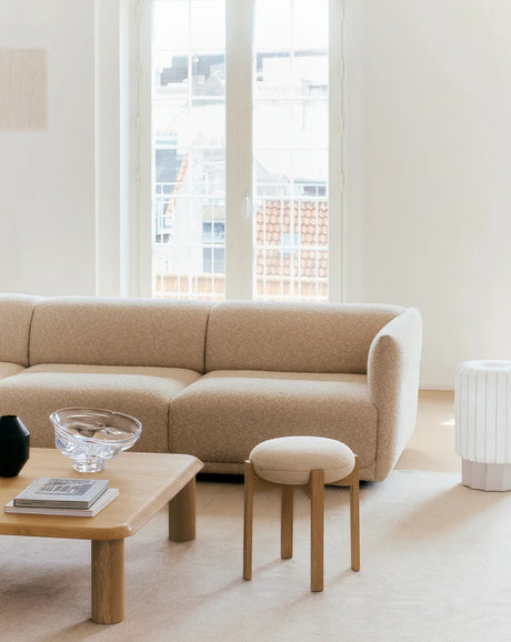 Pioneer Stool, lacquered oak/zero 0001 fra Fredericia Furniture - 5 - Jacobsen Plus