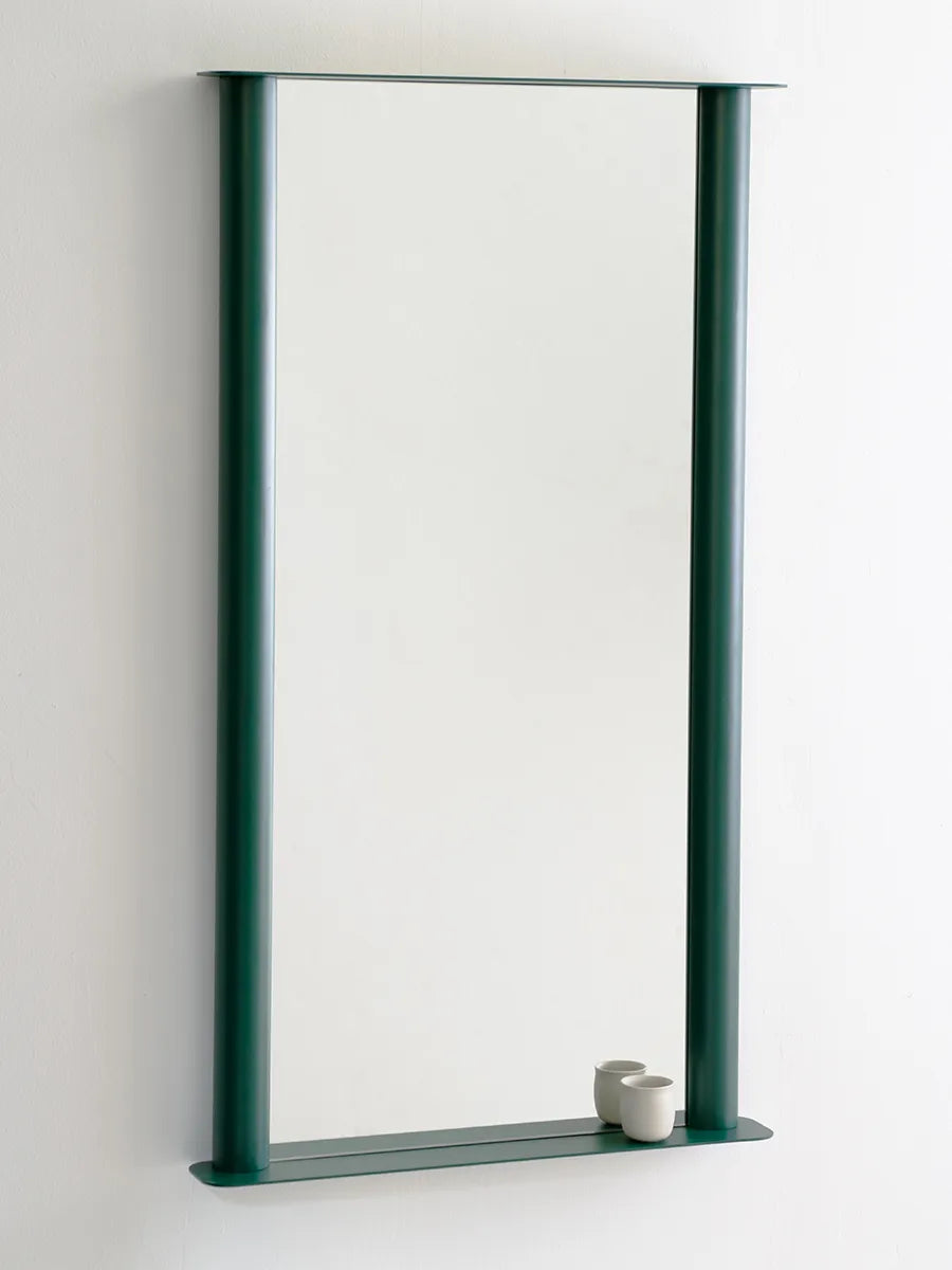 Pipeline Mirror, large fra raawii - Moss green - Jacobsen Plus