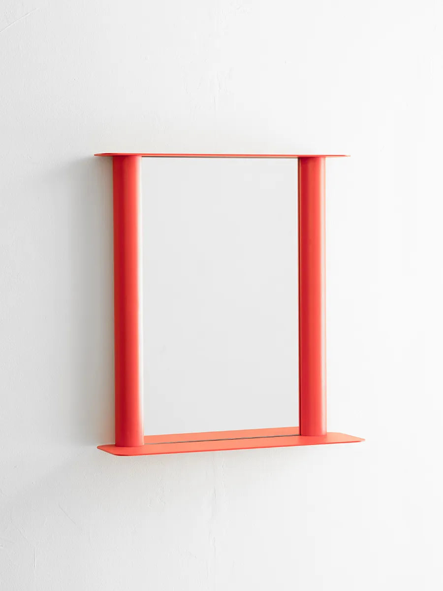 Pipeline Mirror, small fra raawii - Red - Jacobsen Plus
