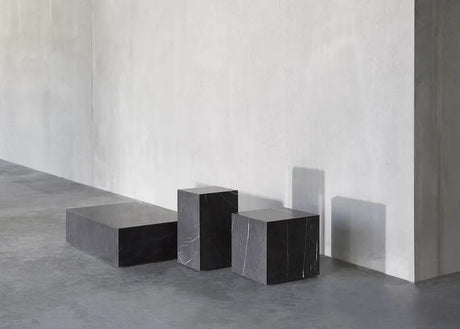 Plinth Cubic Black Nero Marquina marmor fra Audo Copenhagen - 5 - Jacobsen Plus