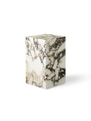 Plinth Tall Rose Calacatta Viola marmor fra Audo Copenhagen