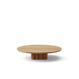 Plush sofabord fra DK3 - Ø110 x H23 cm - lakeret eg - Jacobsen Plus