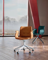 Primum Chair 5 Star Swivel m. Hjul fra Bent Hansen - 3 - Jacobsen Plus