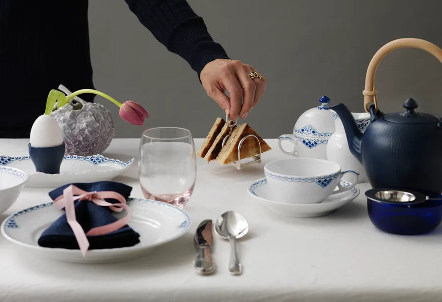 Royal Copenhagen Prinsesse, sukkerskål med låg 20 cl - 3 - Jacobsen Plus