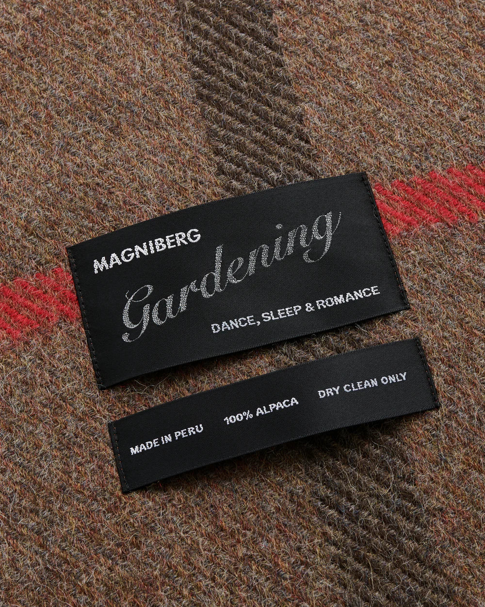 Princess blanket - Saffron brown fra Magniberg