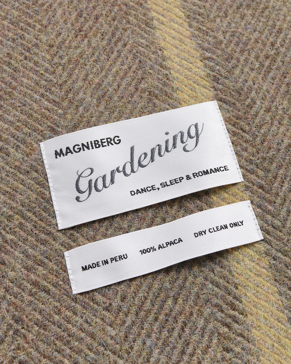 Princess blanket - Sage beige fra Magniberg