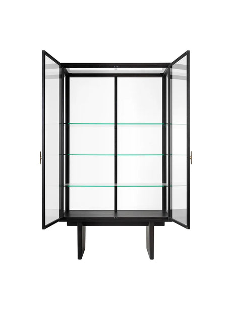 Private Vitrine fra GUBI - Brown-Black Staind Oak - Jacobsen Plus