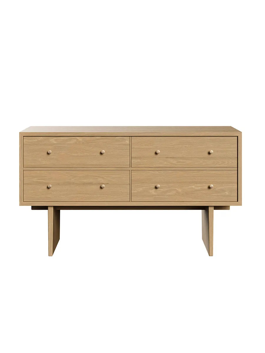 Private Sideboard fra GUBI - Light Stained Oak Veneer - Jacobsen Plus