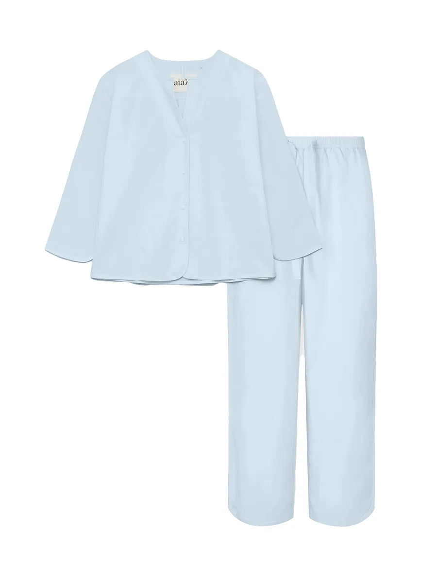 Pyjamas Poplin, blue eyes fra Aiayu