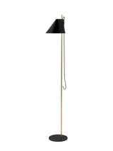 Yuh Brass gulvlampe fra Louis Poulsen - Sort - Jacobsen Plus