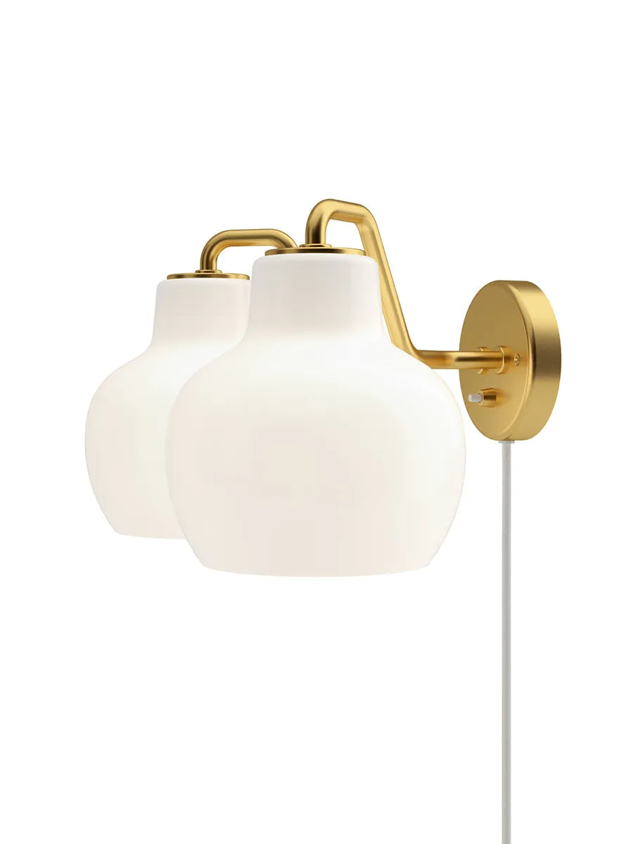 VL Ringkrone, dobbelt væglampe fra Louis Poulsen