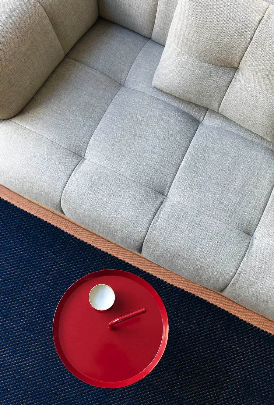 Quilton 2,5 pers. Sofa, kombination 19, venstre fra Hay