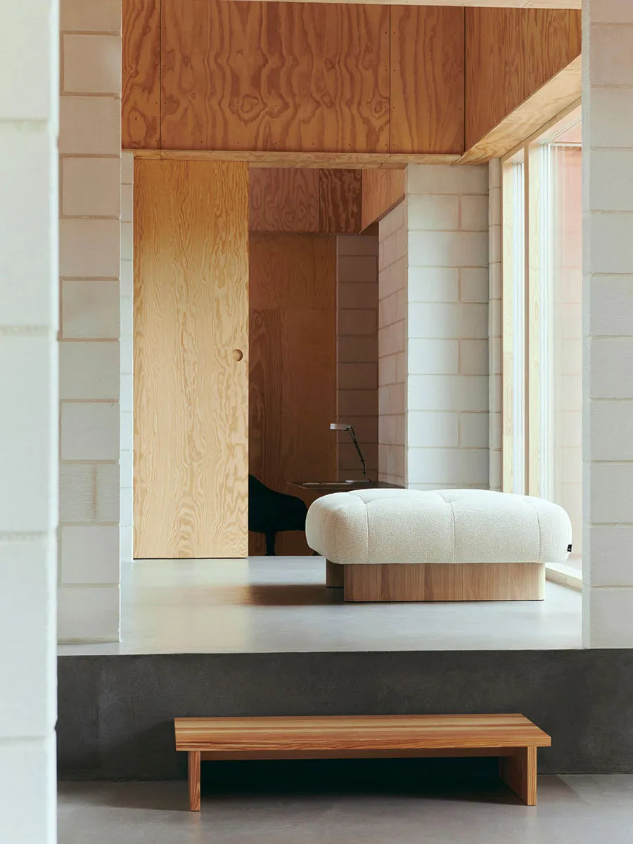 Quilton Lift Ottoman fra Hay