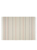 Quito Plaid, white sailor red fra Silkeborg Uldspinderi - 3 - Jacobsen Plus
