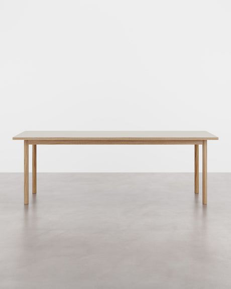 ESSENTIAL OAK spisebord 220x90 cm Mushroom, fra Tablelab - 2 - Jacobsen Plus