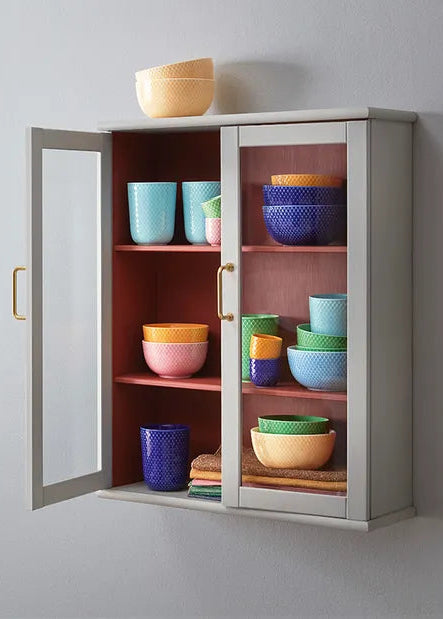 Rhombe krus, mørk blå fra Lyngby Porcelæn - 2 - Jacobsen Plus