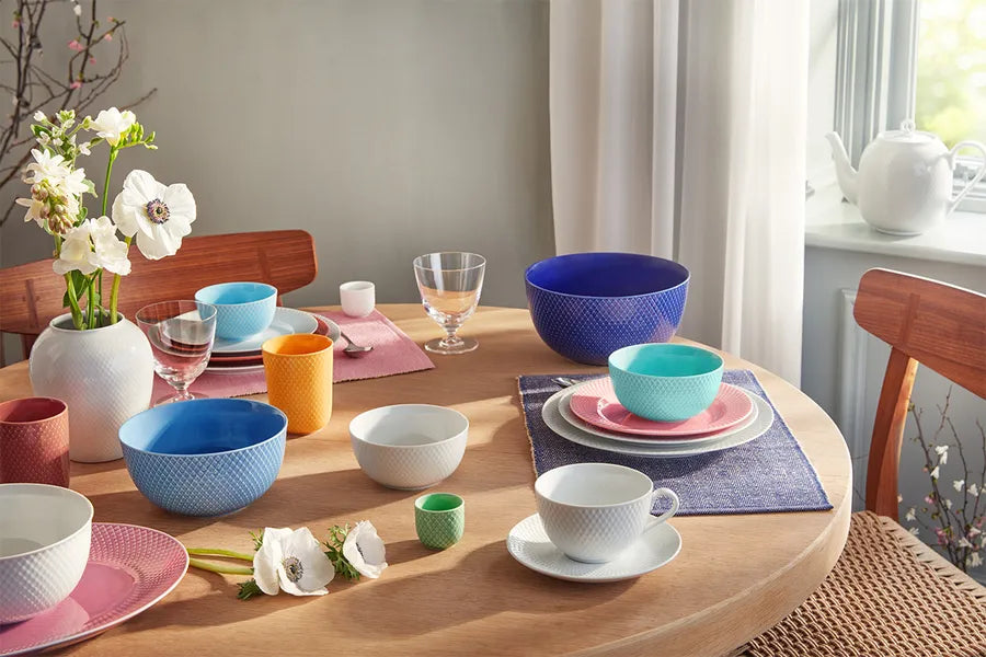 Rhombe skål Ø13 cm fra Lyngby Porcelæn