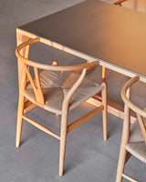 Y-stol CH24, Bøg olie af Hans J. Wegner
