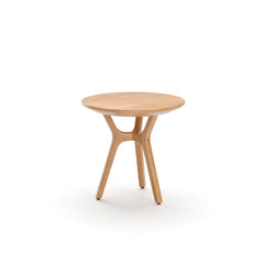 Rén sidebord i lakeret eg, Ø45 cm fra Stellar Works