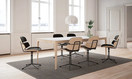 GM 3700 RO Spisebord, hvid fra Naver Collection - 2 - Jacobsen Plus