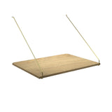 Royal System Skrivebordshylde fra DK3 - Eg / Olie / Rå messing - Jacobsen Plus