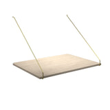 Royal System Skrivebordshylde fra DK3 - Eg / Sæbe / Rå messing - Jacobsen Plus