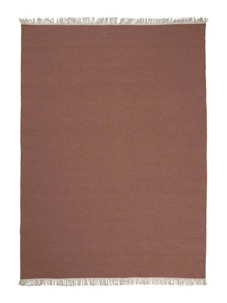 Rainbow Tæppe fra Linie Design - 140 x 200 cm / Amber - Jacobsen Plus