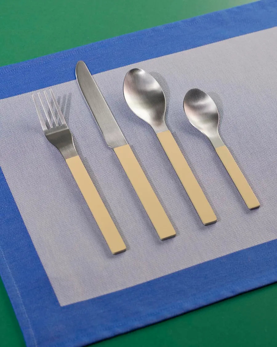 MVS Cutlery Set of 4, yellow fra Hay