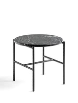 Rebar Side Table Ø45 fra Hay - Black / Black Marble - Jacobsen Plus