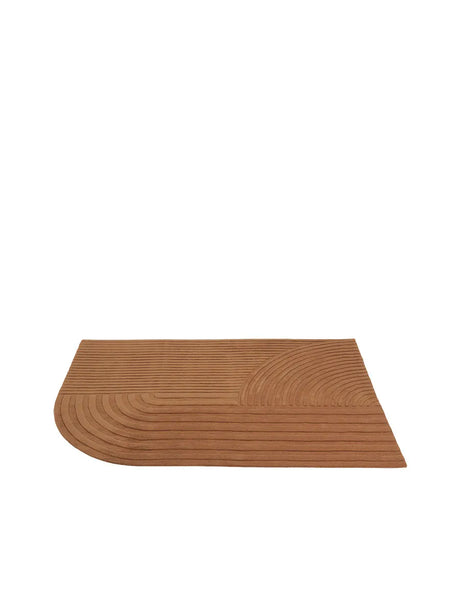Relevo Rug, 170 x 240 cm fra Muuto - Burnt orange - Jacobsen Plus