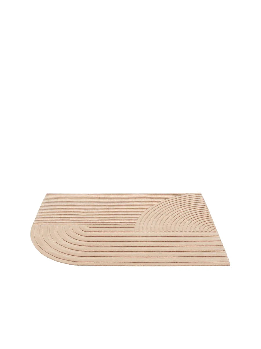 Relevo Rug, 170 x 240 cm fra Muuto - Light Rose - Jacobsen Plus