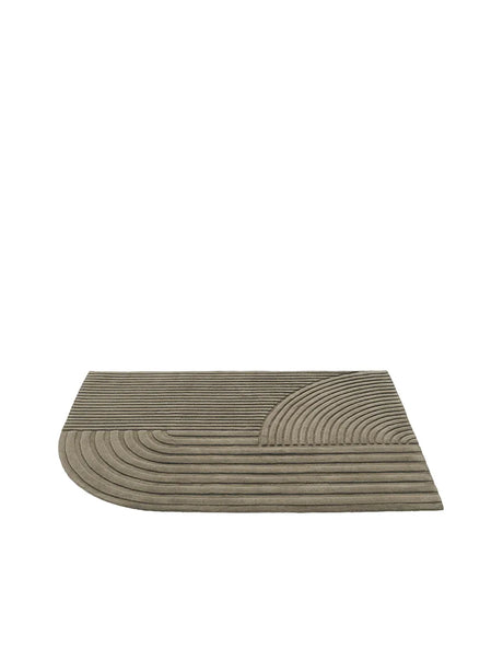 Relevo Rug, 170 x 240 cm fra Muuto - Taupe - Jacobsen Plus