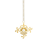 Forgyldt juleornament Blomst fra Royal Copenhagen - 1 - Jacobsen Plus