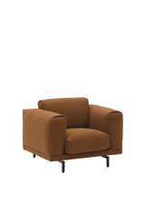 Muuto - Rest Loungestol - Acca 361 - Sort metal stel - Jacobsen Plus