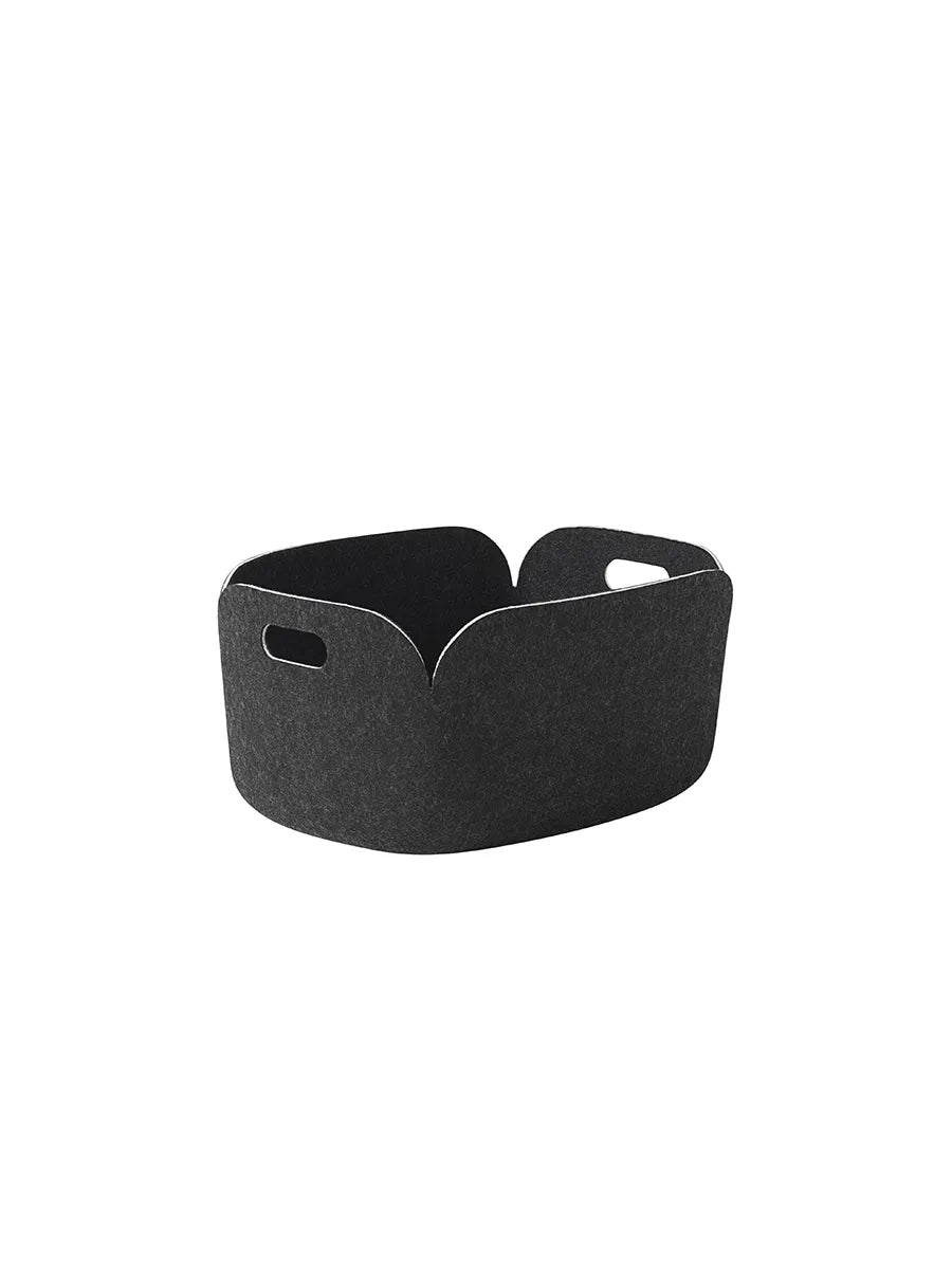Restore basket fra Muuto - Black Melange - Jacobsen Plus