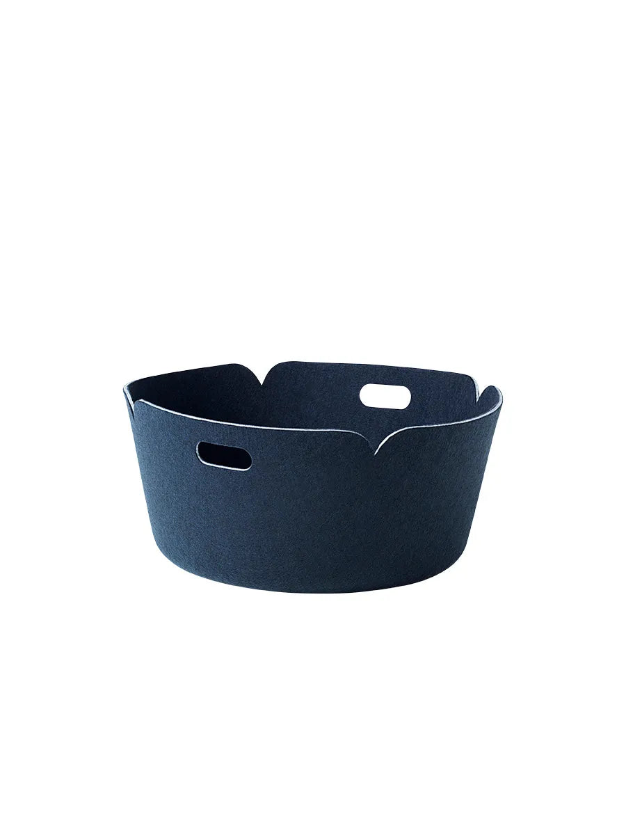Restore Round Basket fra Muuto - Midnight Blue - Jacobsen Plus