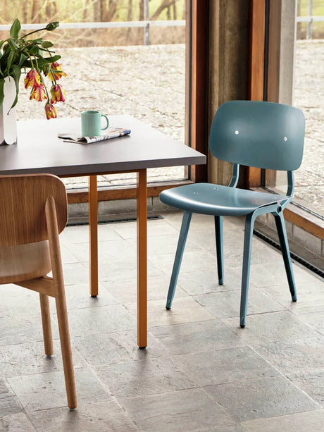 Two-Colour Spisebord 200x90 fra Hay - Light grey / Ochre - Jacobsen Plus