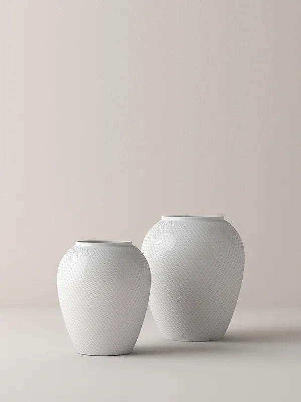 Rhombe vase fra Lyngby Porcelæn - 4 - Jacobsen Plus