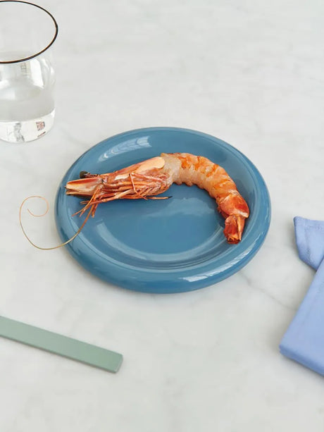 Barro Plate Ø18, sæt á 2 stk. fra Hay - Dark blue - Jacobsen Plus