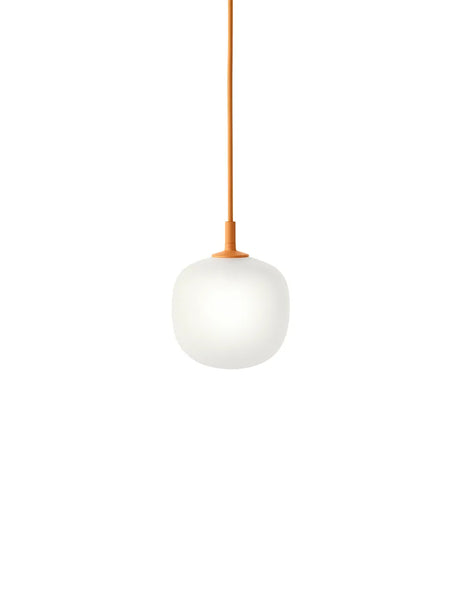 Rime Pendant Lampe, Ø 12 cm fra Muuto - Orange - Jacobsen Plus