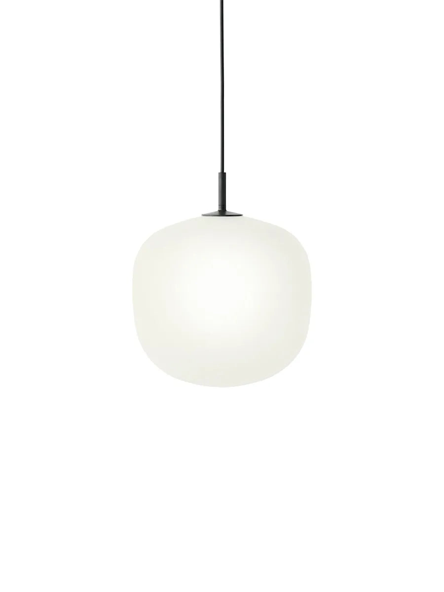 Rime Pendant Lampe, Ø 25 cm fra Muuto - Black - Jacobsen Plus