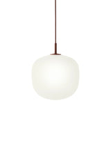 Rime Pendant Lampe, Ø 25 cm fra Muuto - Deep red - Jacobsen Plus