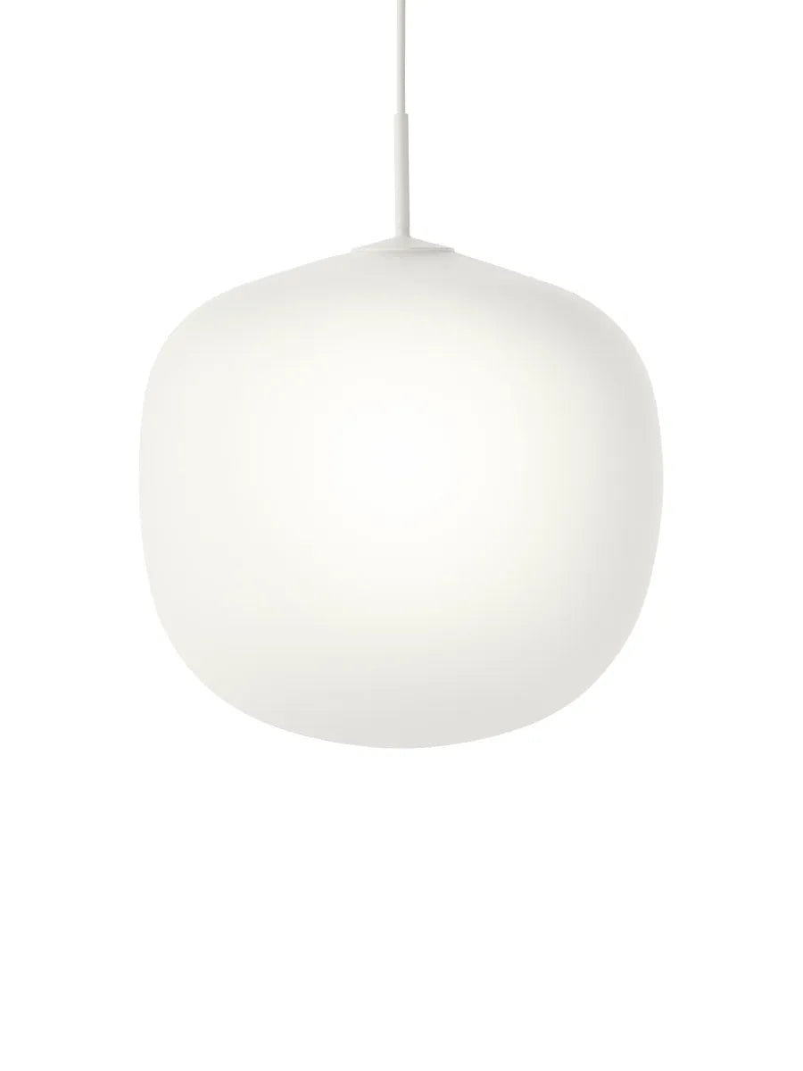Rime Pendant Lampe, Ø 45 cm fra Muuto - White - Jacobsen Plus