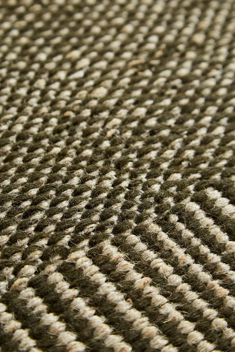 Rombo Rug, moss green fra Woud - Small - Jacobsen Plus