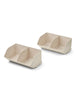 Rosemary Opbevaringskasse M 2-pak, Sandy fra Liewood