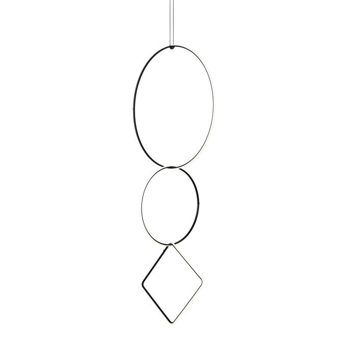 Arrangements 3, Round L / Round M / Square L inkl. baldakin fra Flos - 1 - Jacobsen Plus