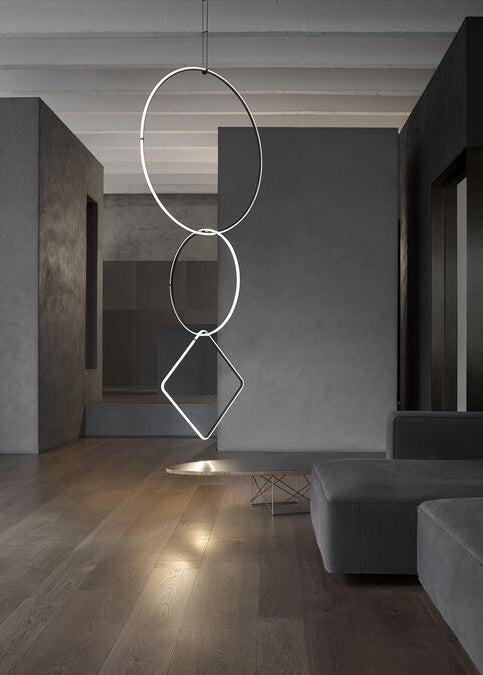 Arrangements 3, Round L / Round M / Square L inkl. baldakin fra Flos - 2 - Jacobsen Plus