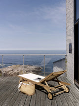 Skagerak Columbus Liggestol, hvid fra Fritz Hansen - 3 - Jacobsen Plus