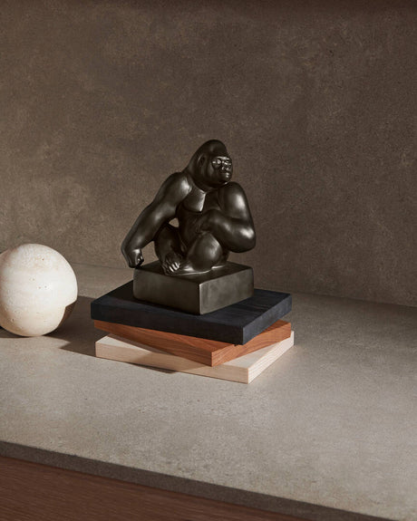 Gorilla figur grafit 20,5 cm fra Royal Copenhagen - 2 - Jacobsen Plus